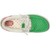 imageHey Dude UnisexChild Wally Little Big Kid LoaferGreenWhiteRed
