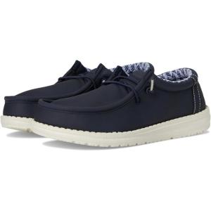 imageHEYDUDE Kids Wally Classic ToddlerLittleBig Kid LoaferNavy