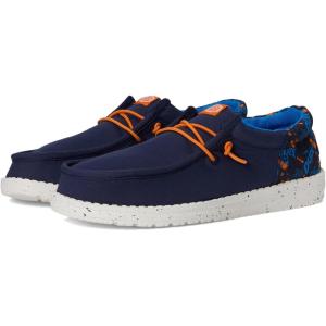 imageHEYDUDE Mens Wally Funk Game on Little Big Kid SlipOnNavyMulti