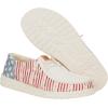 imageHEYDUDE Womens Wendy AmericanaPatriotic LoaferFunk American Flag