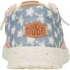 imageHEYDUDE Womens Wendy AmericanaPatriotic LoaferFunk American Flag
