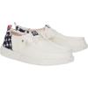 imageHEYDUDE Womens Wendy AmericanaPatriotic LoaferFunk WhiteNavy Blazer