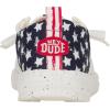 imageHEYDUDE Womens Wendy AmericanaPatriotic LoaferFunk WhiteNavy Blazer