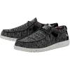 imageHEYDUDE Womens Wendy Canvas Womens Shoes Womens Slipon Loafers Comfortable ampamp LightWeightBlackWhite