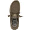 imageHEYDUDE Womens Wendy Canvas Womens Shoes Womens Slipon Loafers Comfortable ampamp LightWeightBrownBeige