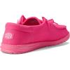 imageHEYDUDE Womens Wendy Canvas Womens Shoes Womens Slipon Loafers Comfortable ampamp LightWeightElectric Pink