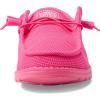 imageHEYDUDE Womens Wendy Canvas Womens Shoes Womens Slipon Loafers Comfortable ampamp LightWeightElectric Pink