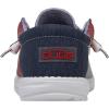 imageHEYDUDE Womens Wendy Canvas Womens Shoes Womens Slipon Loafers Comfortable ampamp LightWeightFans Red White Blue
