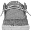 imageHEYDUDE Womens Wendy Canvas Womens Shoes Womens Slipon Loafers Comfortable ampamp LightWeightLight Grey