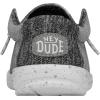 imageHEYDUDE Womens Wendy Canvas Womens Shoes Womens Slipon Loafers Comfortable ampamp LightWeightLight Grey