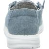 imageHEYDUDE Womens Wendy Canvas Womens Shoes Womens Slipon Loafers Comfortable ampamp LightWeightSparkling Blue Stone