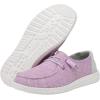 imageHEYDUDE Womens Wendy Canvas Womens Shoes Womens Slipon Loafers Comfortable ampamp LightWeightStretch Lavender