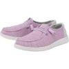 imageHEYDUDE Womens Wendy Canvas Womens Shoes Womens Slipon Loafers Comfortable ampamp LightWeightStretch Lavender