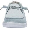 imageHEYDUDE Womens Wendy Canvas Womens Shoes Womens Slipon Loafers Comfortable ampamp LightWeightStretch Sparkling Sky Blue