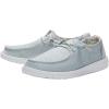 imageHEYDUDE Womens Wendy Canvas Womens Shoes Womens Slipon Loafers Comfortable ampamp LightWeightStretch Sparkling Sky Blue