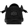 imageHEYDUDE Womens Wendy Canvas Womens Shoes Womens Slipon Loafers Comfortable ampamp LightWeightTotal Black