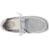 imageHEYDUDE Womens Wendy Canvas Womens Shoes Womens Slipon Loafers Comfortable ampamp LightWeightWhite Melange