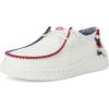 imageHEYDUDE Womens Wendy Espadrille Americana LoaferWhite