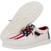 imageHey Dude Wally Patriotic Mens Shoes Slipon Loafers Comfortable ampamp LightWeightAmericana