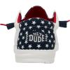 imageHey Dude Wally Patriotic Mens Shoes Slipon Loafers Comfortable ampamp LightWeightAmericana