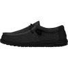 imageHEYDUDE Womens Wendy Canvas Womens Shoes Womens Slipon Loafers Comfortable ampamp LightWeightTotal Black