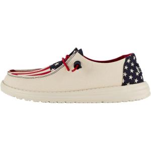 imageHEYDUDE Womens Wendy AmericanaPatriotic LoaferAmericana Americana