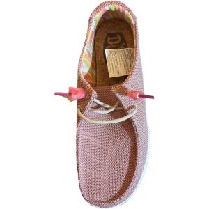 imageHEYDUDE Womens Wendy Canvas Womens Shoes Womens Slipon Loafers Comfortable ampamp LightWeightDesert Rose