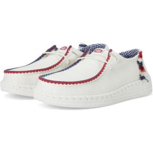 imageHEYDUDE Womens Wendy Espadrille Americana LoaferWhite