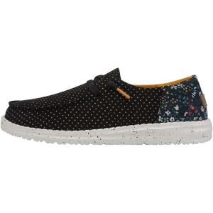 imageHey Dude Womens Wendy Funk LoaferBlack Floral Dot