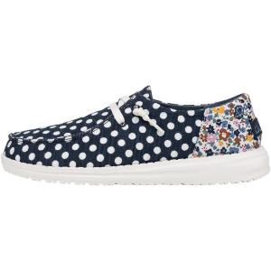 imageHey Dude Womens Wendy Funk LoaferNavy Flora Dot