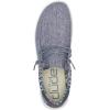 imageHEYDUDE Mens Paul  Mens Shoes  Mens Lace Up Loafers  Comfortable ampamp LightWeightChambray Navy