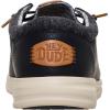 imageHEYDUDE Mens Paul  Mens Shoes  Mens Lace Up Loafers  Comfortable ampamp LightWeightClassic Black