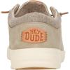 imageHEYDUDE Mens Paul  Mens Shoes  Mens Lace Up Loafers  Comfortable ampamp LightWeightTaupe Grey
