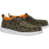 imageHEYDUDE Mens Wally Funk Duck Print SlipOn Loafers  Lightweight Comfortable Casual ShoesDark OliveMulti