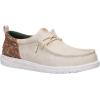 imageHEYDUDE Mens Wally Funk Duck Print SlipOn Loafers  Lightweight Comfortable Casual ShoesWood AshMulti
