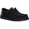 imageHEYDUDE Mens Wally Quilted SlipOn Loafers  Lightweight Comfortable Casual Moc Toe Everyday ShoesBlackMoon Grey