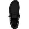 imageHEYDUDE Mens Wally Stretch Canvas Loafers  Comfortable Lightweight SlipOn Shoes for Men  Casual Walking Travel ampamp Everyday ComfortBlackBlack