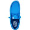 imageHEYDUDE Mens Wally Stretch Canvas Loafers  Comfortable Lightweight SlipOn Shoes for Men  Casual Walking Travel ampamp Everyday ComfortBlue