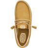 imageHEYDUDE Mens Wally Stretch Canvas Loafers  Comfortable Lightweight SlipOn Shoes for Men  Casual Walking Travel ampamp Everyday ComfortCumin BrownStone Grey