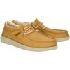 imageHEYDUDE Mens Wally Stretch Canvas Loafers  Comfortable Lightweight SlipOn Shoes for Men  Casual Walking Travel ampamp Everyday ComfortCumin BrownStone Grey