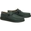 imageHEYDUDE Mens Wally Stretch Canvas Loafers  Comfortable Lightweight SlipOn Shoes for Men  Casual Walking Travel ampamp Everyday ComfortDeep Green