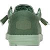 imageHEYDUDE Mens Wally Stretch Canvas Loafers  Comfortable Lightweight SlipOn Shoes for Men  Casual Walking Travel ampamp Everyday ComfortDuck GreenIceberg Green