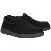 imageHEYDUDE Mens Wally Stretch Canvas Loafers  Comfortable Lightweight SlipOn Shoes for Men  Casual Walking Travel ampamp Everyday ComfortMono Black