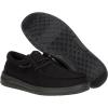 imageHEYDUDE Mens Wally Stretch Canvas Loafers  Comfortable Lightweight SlipOn Shoes for Men  Casual Walking Travel ampamp Everyday ComfortMono Black