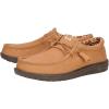 imageHEYDUDE Mens Wally Stretch Canvas Loafers  Comfortable Lightweight SlipOn Shoes for Men  Casual Walking Travel ampamp Everyday ComfortNut