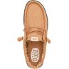 imageHEYDUDE Mens Wally Stretch Canvas Loafers  Comfortable Lightweight SlipOn Shoes for Men  Casual Walking Travel ampamp Everyday ComfortNut