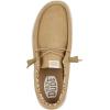 imageHEYDUDE Mens Wally Stretch Canvas Loafers  Comfortable Lightweight SlipOn Shoes for Men  Casual Walking Travel ampamp Everyday ComfortTan