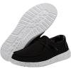 imageHEYDUDE Wendy Stretch Canvas Womens Shoes Womens Slipon Loafers Comfortable ampamp LightWeightBlack Odyssey