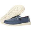 imageHEYDUDE Wendy Stretch Canvas Womens Shoes Womens Slipon Loafers Comfortable ampamp LightWeightCitadel Blue