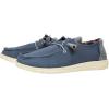 imageHEYDUDE Wendy Stretch Canvas Womens Shoes Womens Slipon Loafers Comfortable ampamp LightWeightCitadel Blue